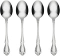 Oneida B552004C True Rose Everyday Flatware Dinner Spoons, 6.75" L x 1.6" W by Oneida