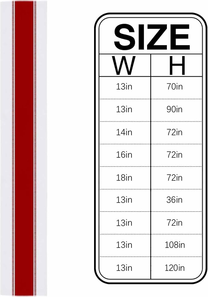 Red Stripes Table Runners, Cotton Linen Farmhouse Table Runner Dresser Scarves - Image 6