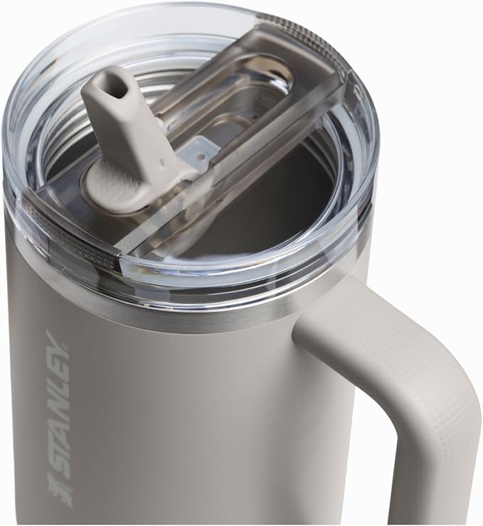 STANLEY Quencher ProTour Flipstraw Tumbler, 40 oz, Ash | Built-In Straw & - Image 2