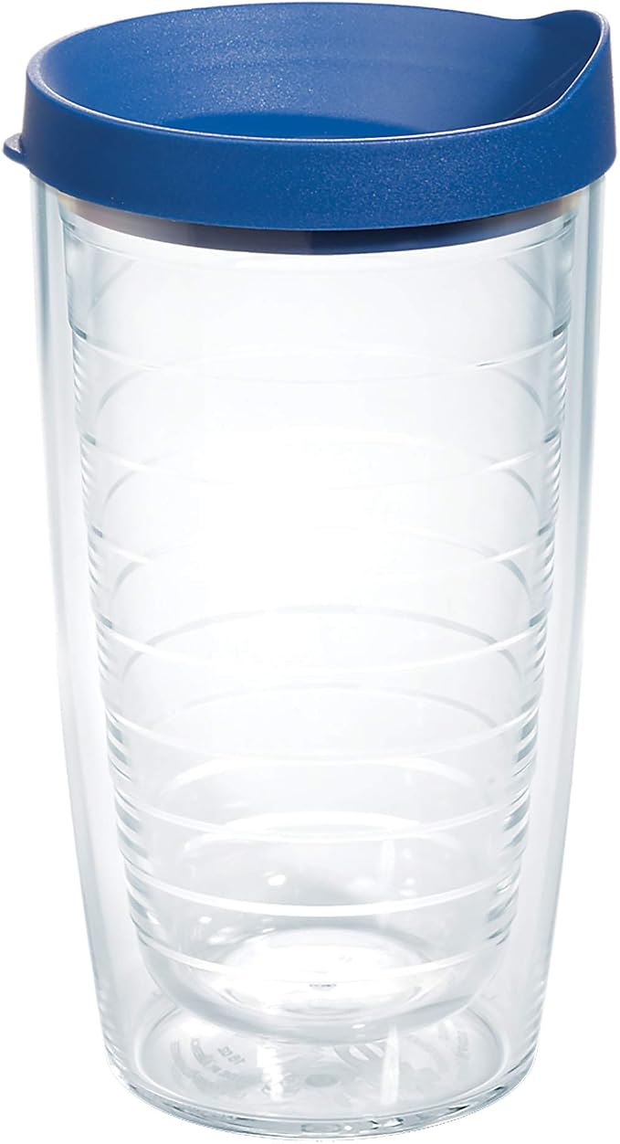 Tervis Clear & Colorful Lidded Made in USA Double Walled Insulated Tumbler by TervisTumblerCompany