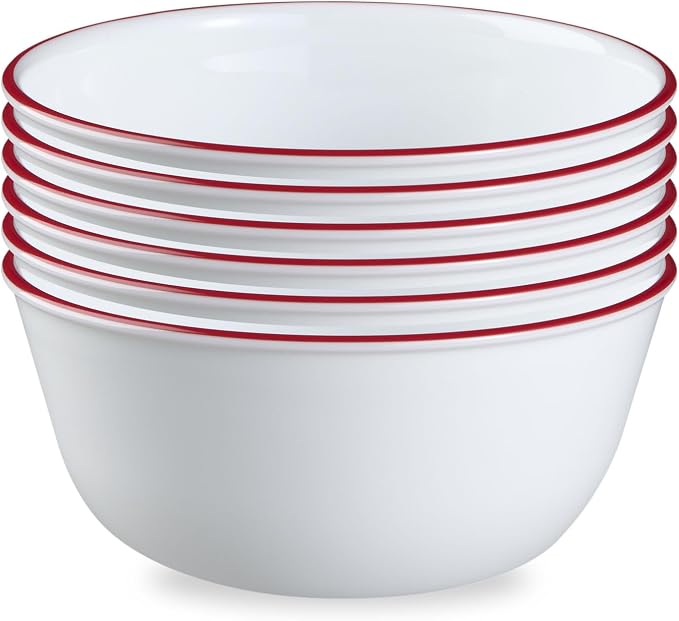 Corelle Vitrelle Glass 6-PC Bowls Set, by Corelle