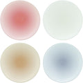 Acrylic Round Coasters, Light Color, 4 Pack, 3.8 Inch | 0.2 Inch Thickened by Unknown