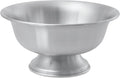 DANFORTH – Handcrafted Pewter Footed Fruit Bowl – Decorative Fruit Holder For Kitchen Countertop - 6 ½” Diameter x 3 ¼” High, Made In USA