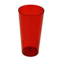 G.E.T. 6624-1-R-EC Heavy-Duty Plastic Restaurant Tumblers, 24 Ounce, by GET
