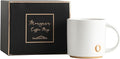 COLLECTIVE HOME Ceramic Coffee Mug, 15 oz Monogram Cup by COLLECTIVEHOME