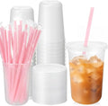 Lounsweer 15 Pcs Clear Reusable Cups by Lounsweer