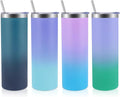 Volhoply 4 Pack Skinny Tumblers by LiveFully%EF%BC%8CDrinkFreely%E2%80%94KeepGoingwithVolhoply%EF%BC%81