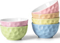HOMBENE Porcelain Soup Bowls, 4.5 Inch Ice Cream Bowl, Kitchen Bowl Set by HOMBENE