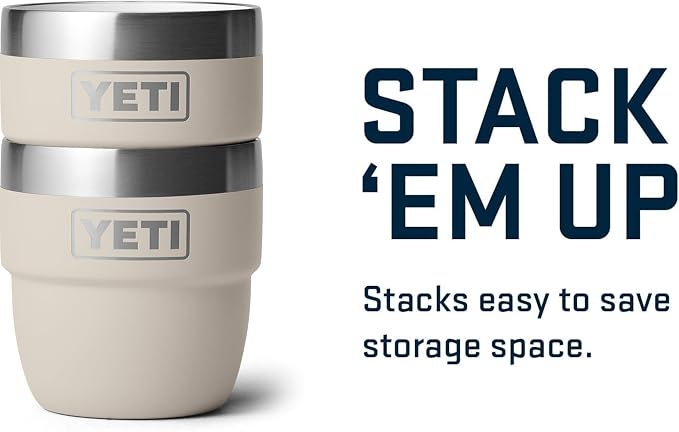 YETI Rambler 4 oz Stackable Cup, Stainless Steel, Vacuum Insulated - Image 5