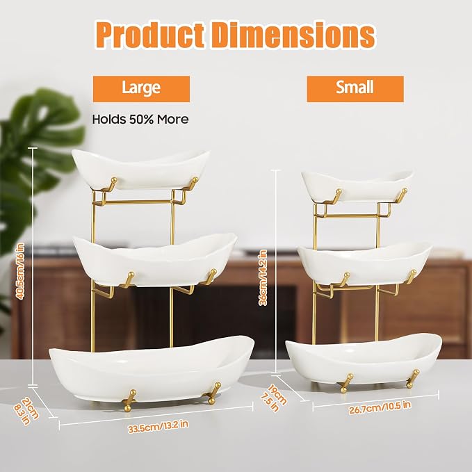 Ceramic Fruit Bowl for Kitchen Counter - Image 5