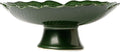 Ceramic Modern Large Green Fruit Bowl, 8.5" - Decorative for Home Decor