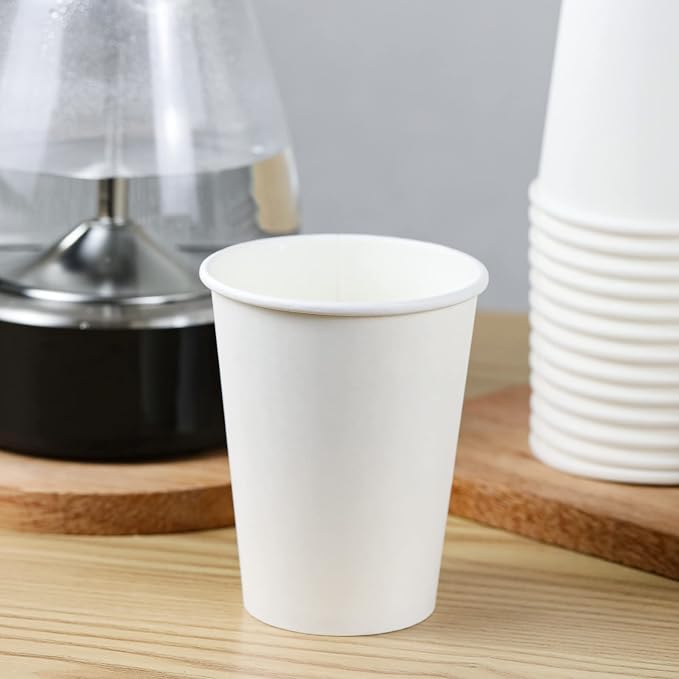 RACETOP Paper Coffee Cups 12 oz 300 Pack, Disposable Hot Paper Cups | Upgraded - Image 5