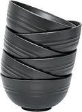 Unbreakable Wheat Straw Cereal Bowls Set of 6, 24 oz Microwave and Dishwasher by Unknown