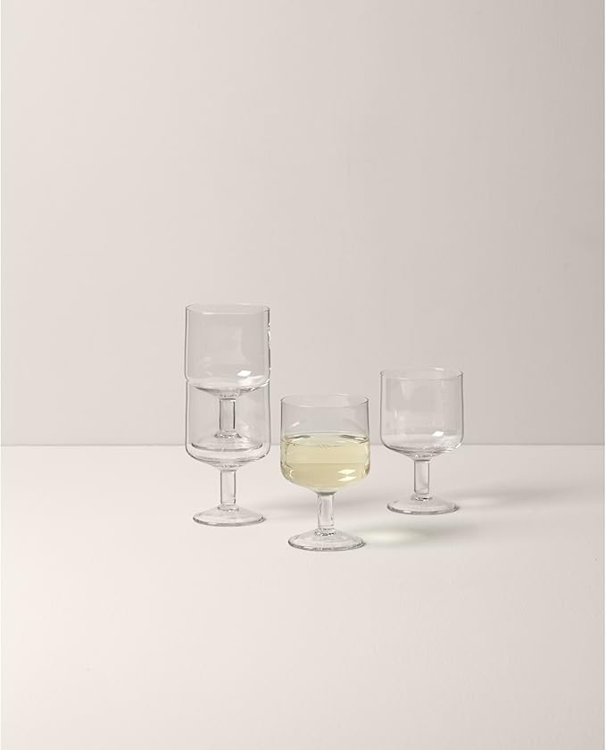 Lenox Tuscany Classics Stackable Drinkware, Dishwasher Safe, Wine Glasses - Image 6