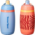 Tommee Tippee Active Spout Toddler Cups, 1-3 Years, 9oz | Pack of 2, Silicone by TommeeTippee