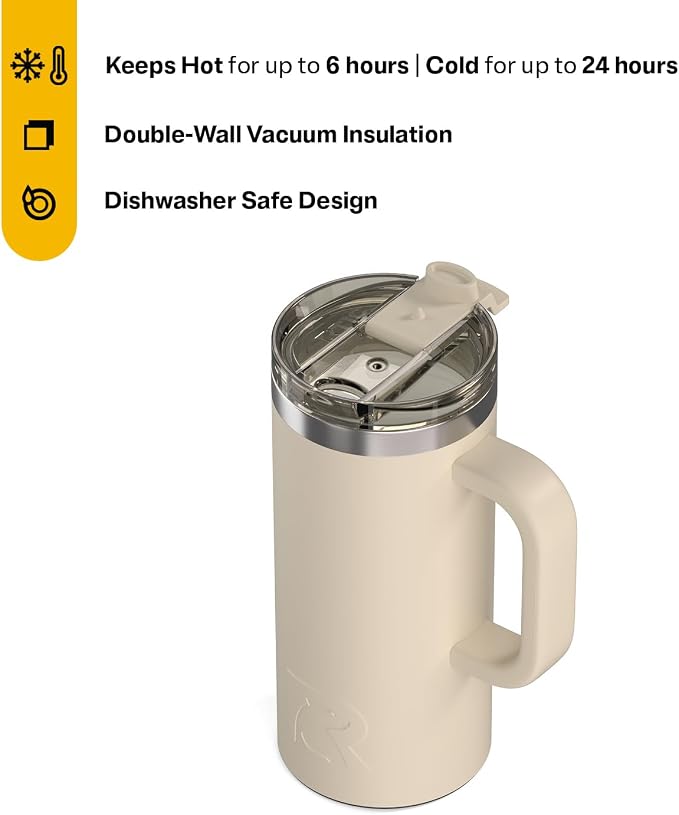 RTIC 16oz Road Trip Travel Mug - Image 2