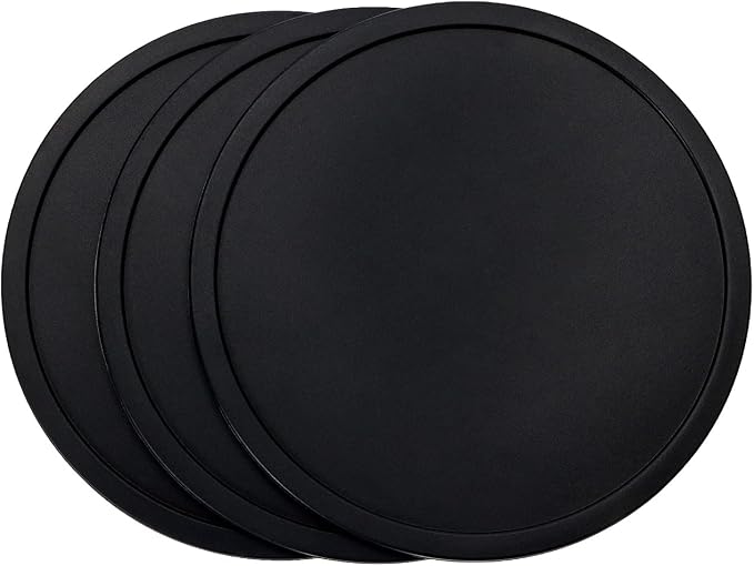 ONLYKXY 3 Pieces 3.93 Inch Silicone Coasters, Round Coasters by Unknown