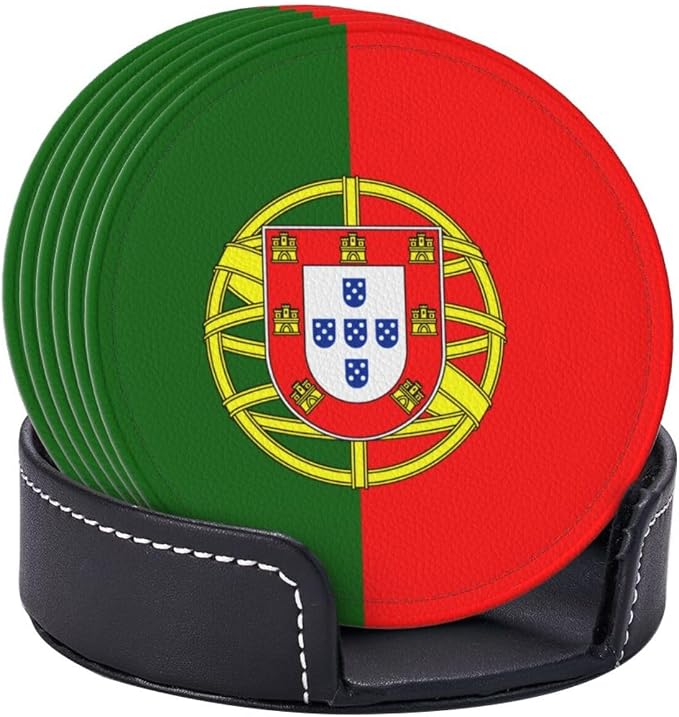 Portugal Flag Coasters for Drinks - Image 8