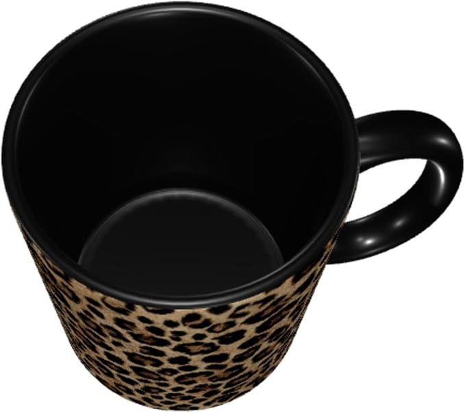 Leopard Print Coffee Mug 11 Ounce Mugs Ceramic Tea Cup Drinking Water Cups | - Image 5