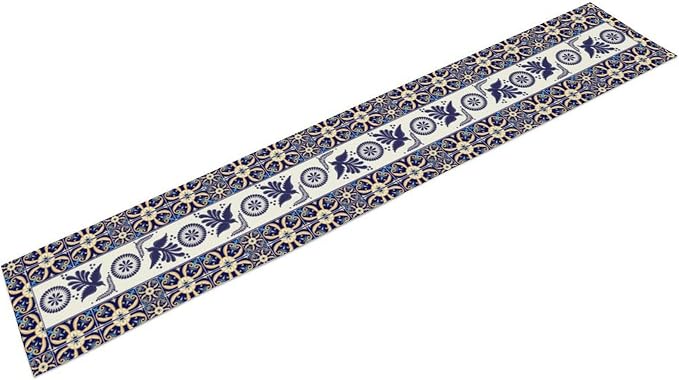 Floral Bird Mexican Table Runner, 13x108 Inch - Image 9