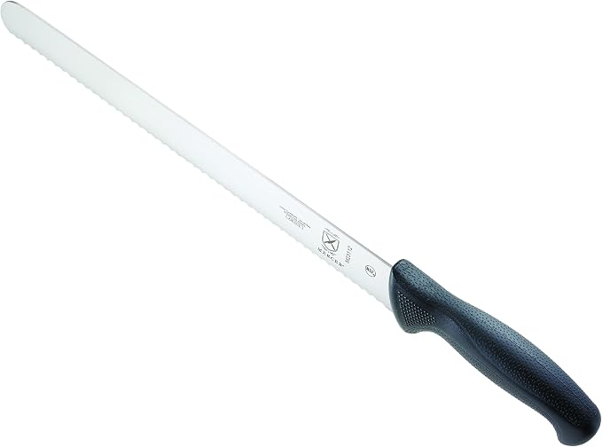 Mercer Culinary M23112 Millennia Black Handle, 12-Inch Wavy Edge - Image 4