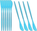 10 Pcs Blue Cheese Spreader Knife, Stainless Steel Butter Spreader Serving by Uniturcky