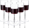 Ciaell 12 Pack Clear Plastic Wine Glasses - 14Oz Plastic Wine Glasses - by Ciaell