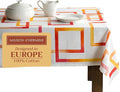 Maison d' Hermine Table Cloth Rectangle Table 100% Cotton 60 x 90 Inches Tablecloth Reusable Decorative for Dining Room Farmhouse Home Valentines Day Decorations Spring Summer - Summer Maze