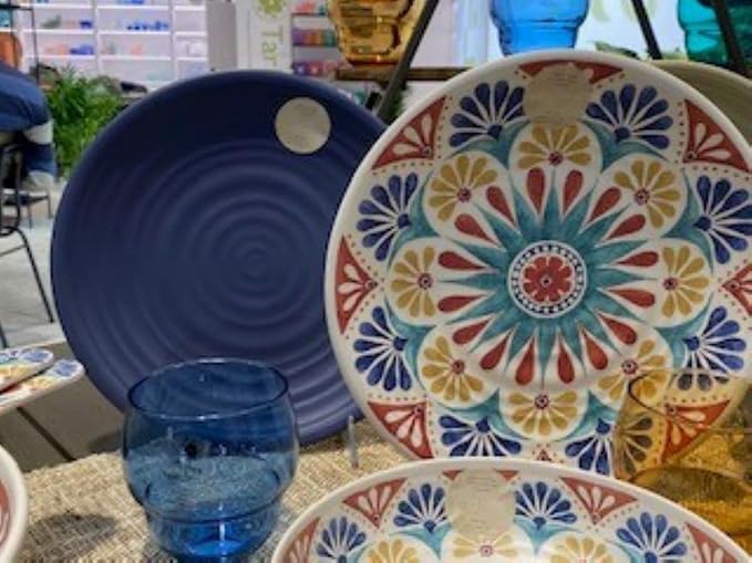 Matte Artisan 8.5'' Durable Planta Salad Plates, Shatter-Resistant and - Image 7