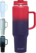 EALGRO 50 oz Tumbler with Handle, Insulated Tumblers with Lid and Straw | by EALGRO