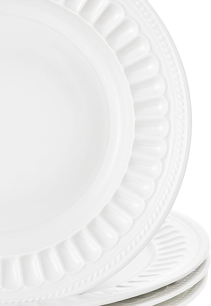 kanthea Bone China Appetizer Plates Set of 4, Serving Dishes - Image 4