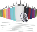 16 pack 20 oz Stainless Steel Insulated Tumbler by Deitybless