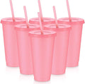 Uiifan 6 Pcs 24 oz Reusable Tumbler by Uiifan