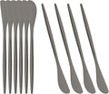 10 Pack Black Cheese Spreader Knife, Uniturcky Stainless Steel Butter Spreader by Uniturcky