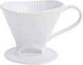 Melitta 1 Cup Porcelain Pour-Over Cone Coffeemaker, Glossy White by Unknown