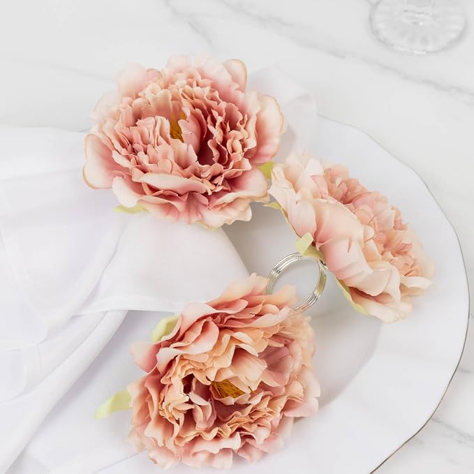 Efavormart 4-Pack Napkin Rings - Image 5
