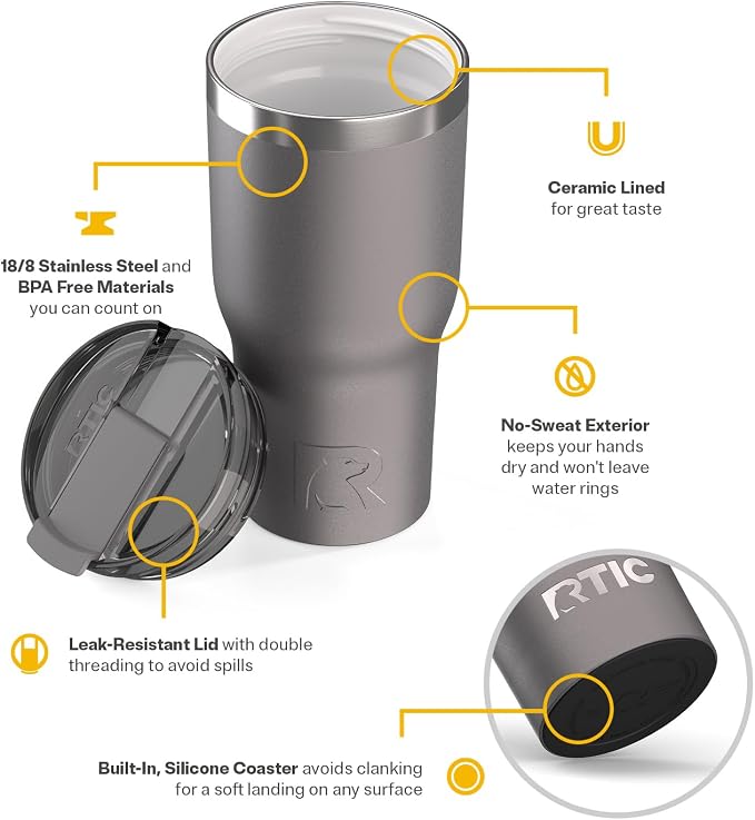 RTIC 30oz Essential Tumbler - Image 3