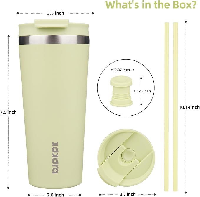 BJPKPK 22 oz Coffee Tumbler - Image 2