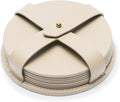 Round Coasters by Leatherology
