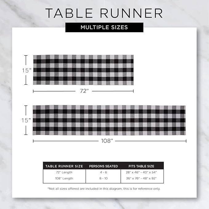 DII Woven Basic Tabletop Collection Chevron Table Runner - Image 8