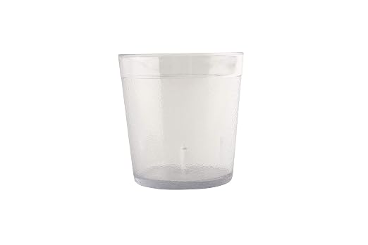 G.E.T. ?6610-1-6-CL-EC Heavy-Duty Plastic Restaurant Tumblers, 10 Ounce by GET