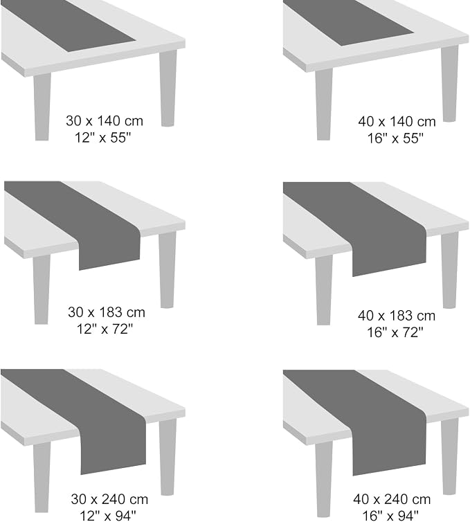 Myir JUN Table Runner Home Decor Dining Table Runners | Vinyl Table Runner 55 - Image 8