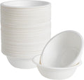 150 Pack 16 oz Compostable Paper Bowls Disposable by ECOLipak