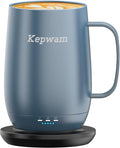 Kepwam Heated Coffee Mug T2-Plus, 20oz Large Capacity Longer Battery Life | by Kepwam