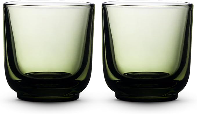 Fellow Pirch Cappuccino Cups 6.5 oz, Weighted Glass by Unknown