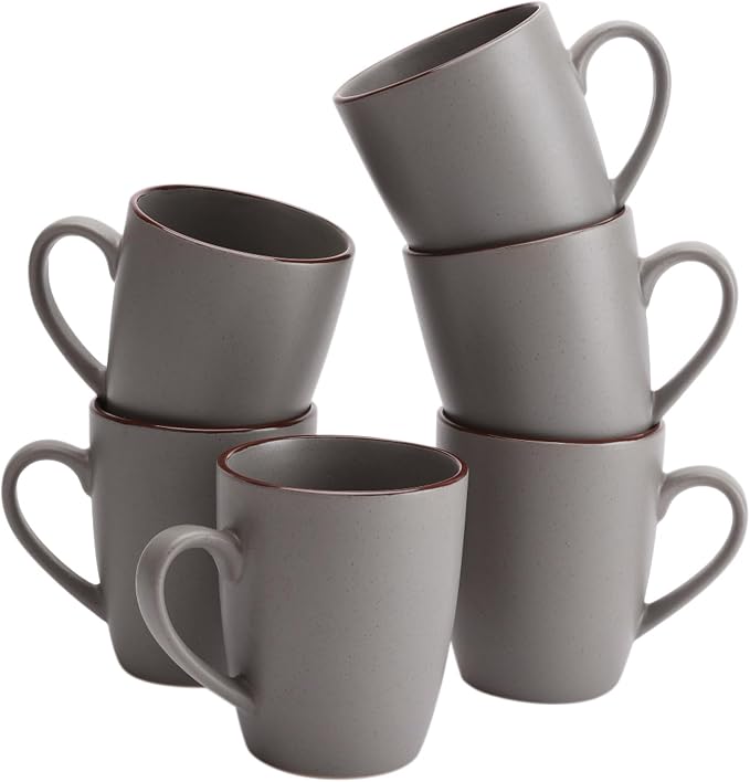 famiware Venus Coffee Mugs for 6, 14 oz Mug Set, Dringking Cup by Famiware