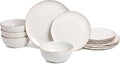 Sango 12-Piece Lightweight Porcelain Dinnerware Set by Sango