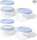 12-Piece Glass Food Storage Containers Set | 2-Cup, Leakproof | Microwave by DuraLiving