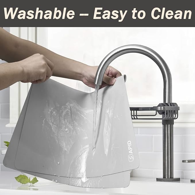 Extra Large Silicone Mat Kitchen Counter Heat Resistant Table Mat 36" x 24" | - Image 5