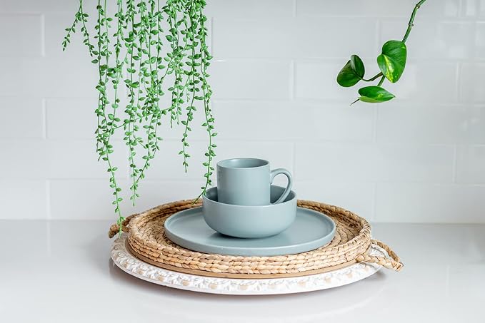 Everything Kitchens Modern Flat Dinnerware Collection - Image 4